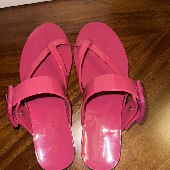 NEW❗️Veronica Beard Salva Jelly Orchid Sandal - Picture 14 of 15